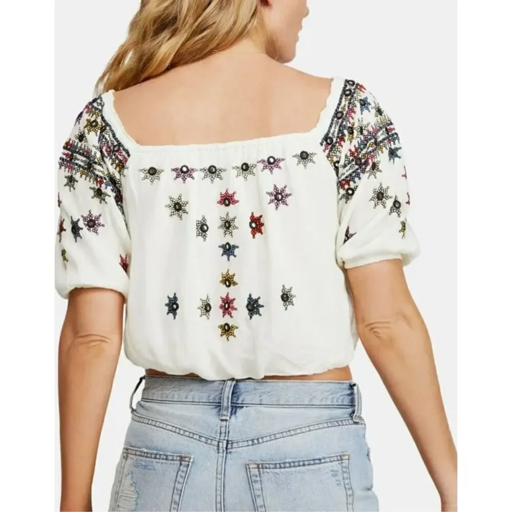 Free People Aurora Off The Shoulder Top